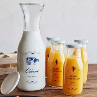 Sur La Table Glass Crème Carafe, 36 oz.