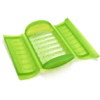 Lékué 22-oz. Green Steamer Case with Tray + Free Cookbook