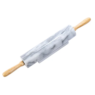 Sur La Table Marble Rolling Pin with Handles