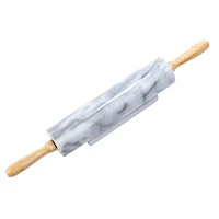 Sur La Table Marble Rolling Pin with Handles