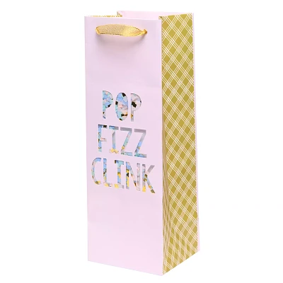 Pop Fizz Clink Wine Bag