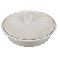 Le Creuset Pumpkin Pie Dish with Lid