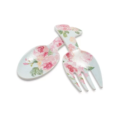 Sur La Table Rose Nuage Melamine Servers, Set of 2