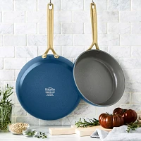 GreenPan GP5 Skillet Set with Champagne Handles 9.5" & 11