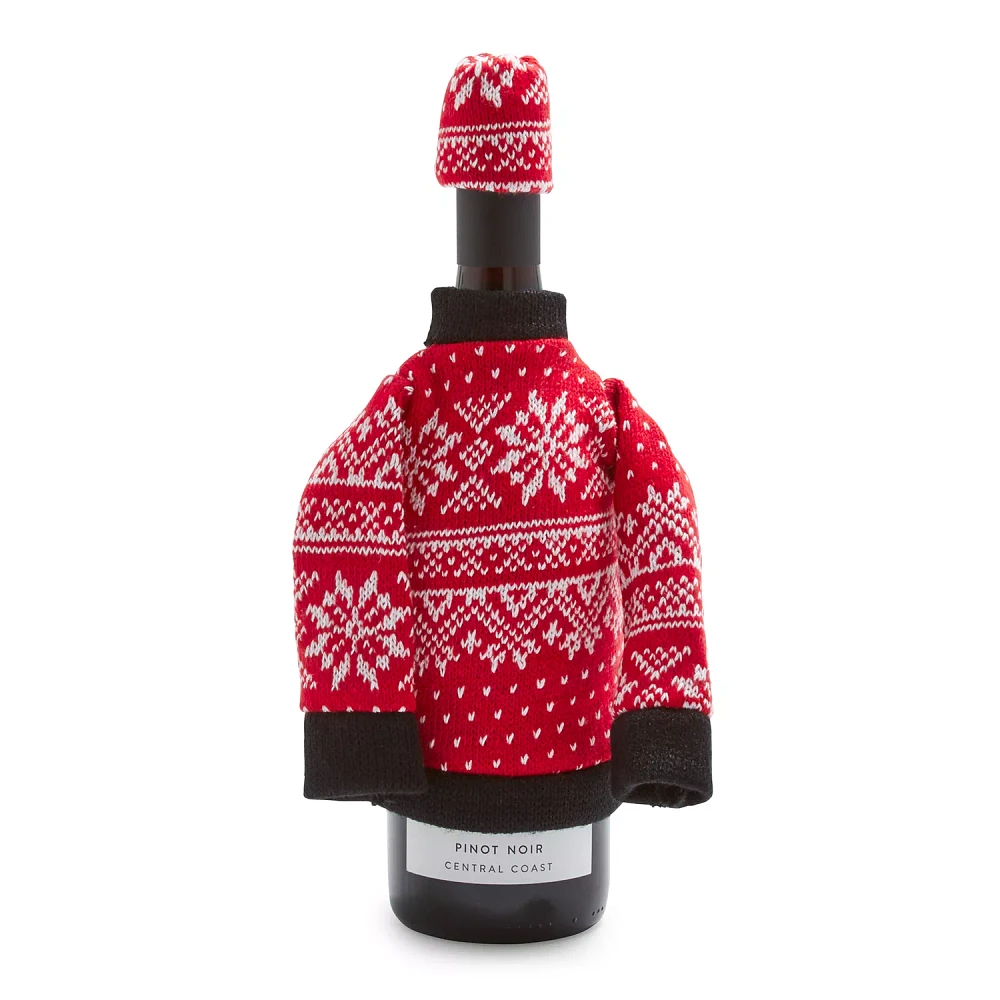 Sur La Table Après Ski Wine Bottle Sweater