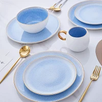 Stone Lain Josephine Porcelain 16-Piece Round Dinnerware Set