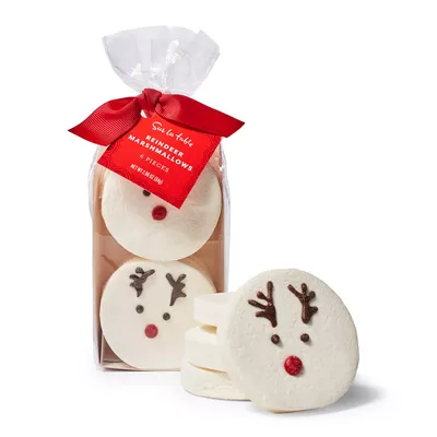 Sur La Table Reindeer Marshmallows, Set of 6