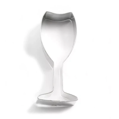 Ann Clark Wine Glass Cookie Cutter, 4"