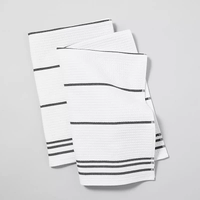 Sur La Table Essential Waffle Stitch Towels