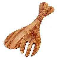 Sur La Table Italian Olivewood Salad Hands, Set Of 2