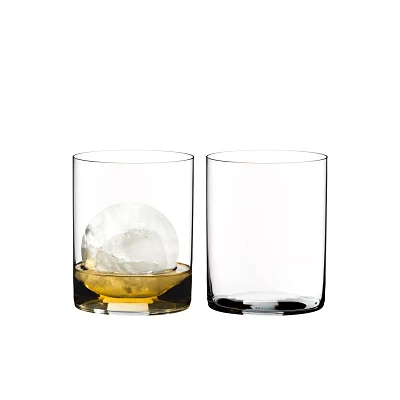 RIEDEL O Wine Tumbler Whisky H2O Glass, Set of 2