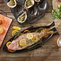 Sur La Table Cast Iron Fish Pan