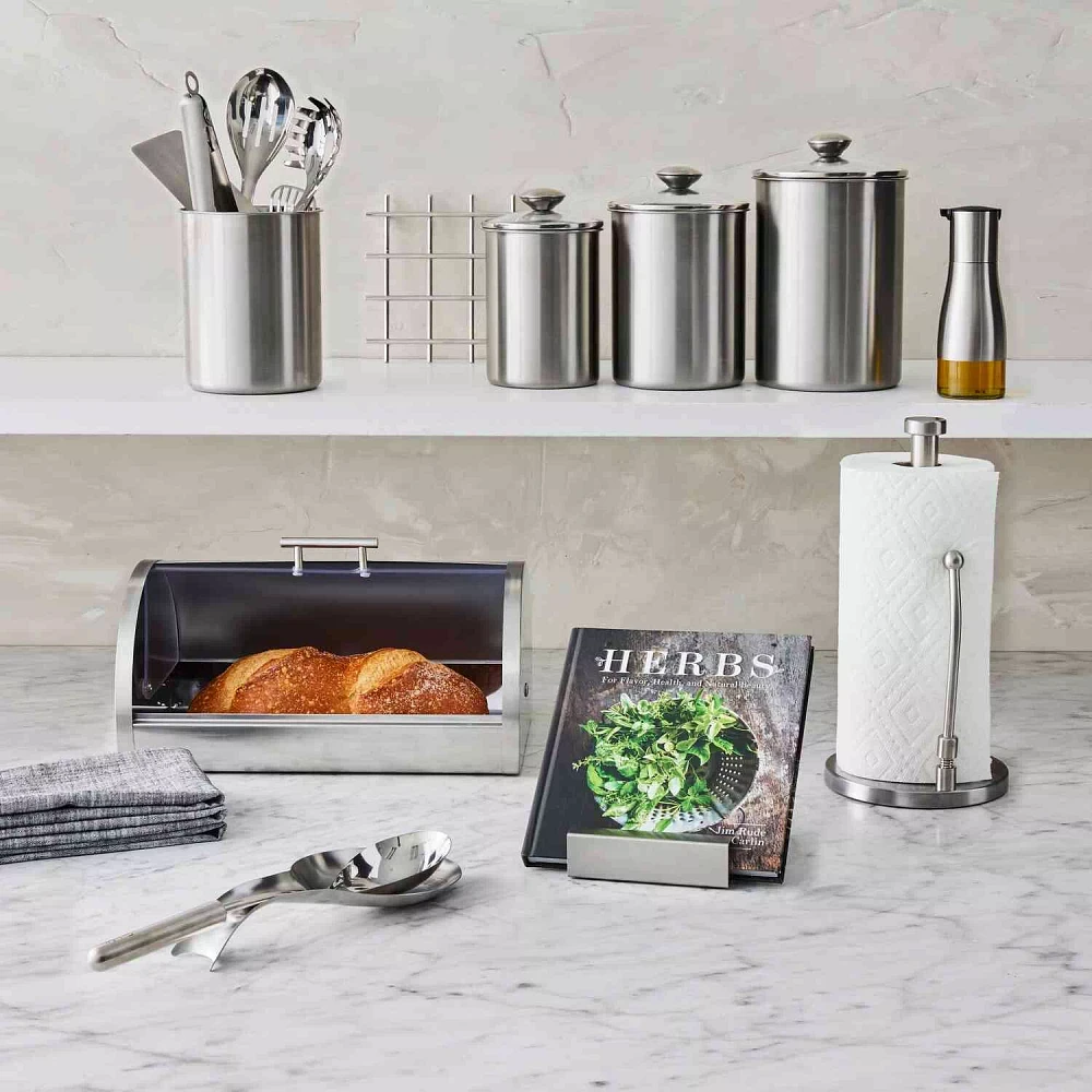Sur La Table Stainless Steel Paper Towel Holder