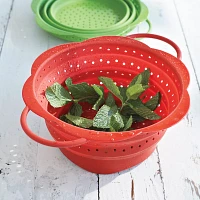 Kuhn Rikon Red Collapsible Colander