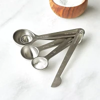 Sur La Table Round Measuring Spoons, Set of 6