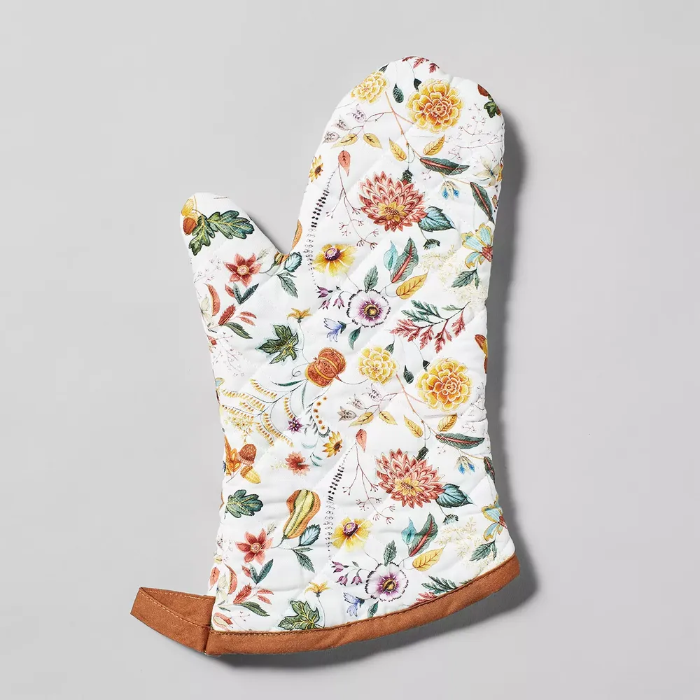 Sur La Table Fall Botanical Oven Mitt