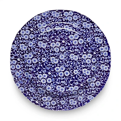 Burleigh Blue Calico Plate Dinner Plate