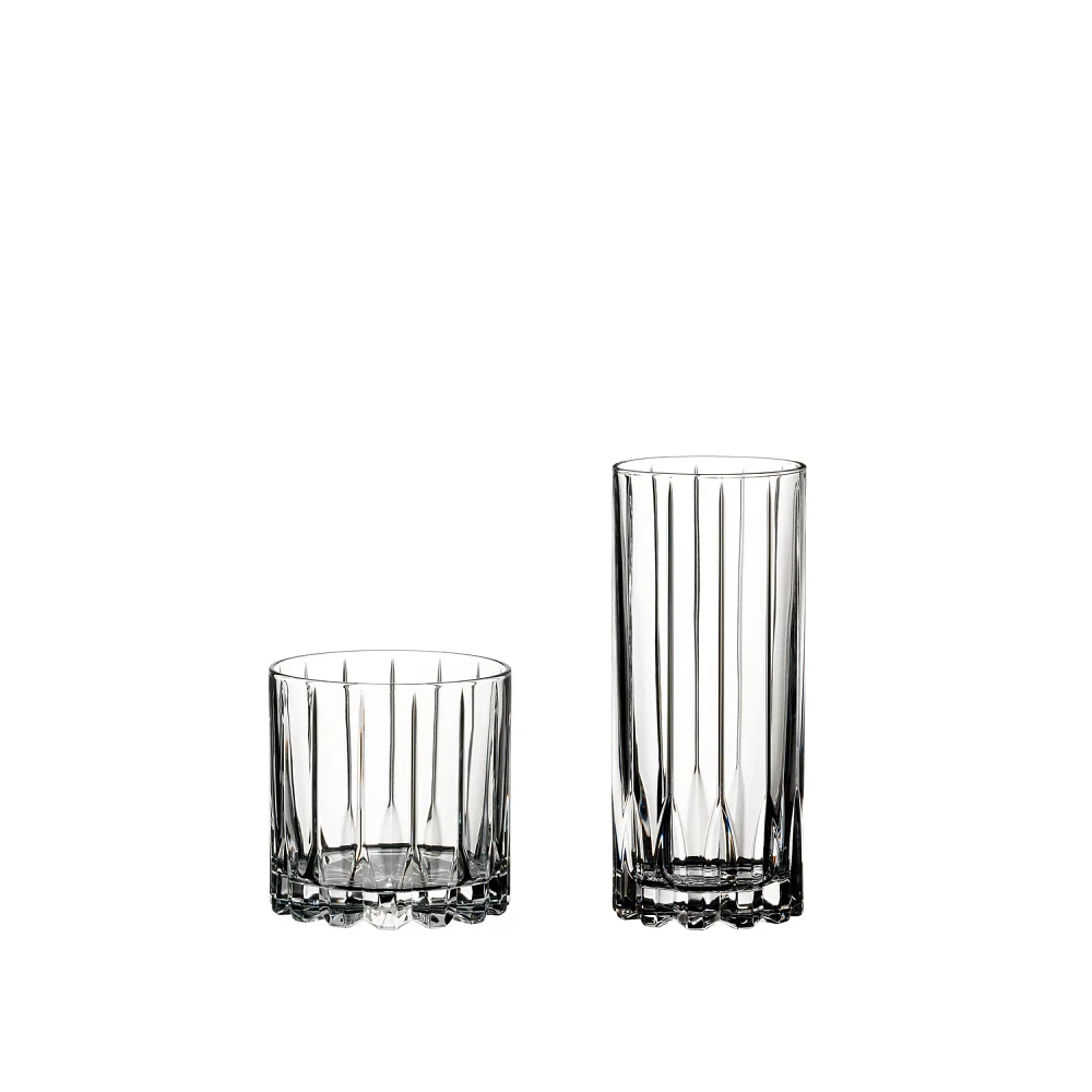 RIEDEL Drink Specific Glassware Rocks & Highball Glasses, Set of 8