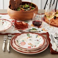 Sur La Table Fall Botanical 12-Piece Dinnerware Set