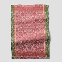 Sur La Table Jacquard Pumpkin Floral Towel