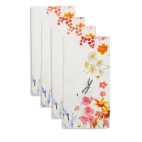 Sur La Table Garden Floral Napkins, Set of 4