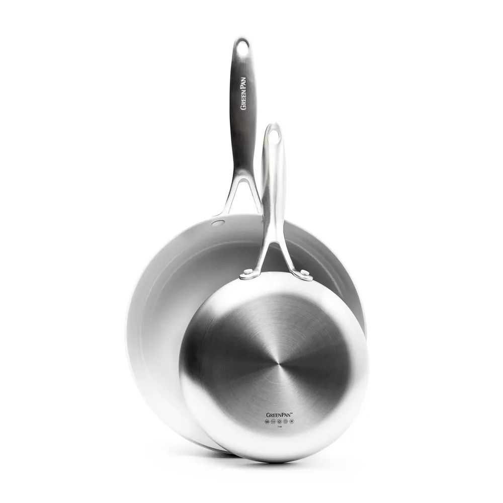 GreenPan Venice Pro Stainless Steel Skillets