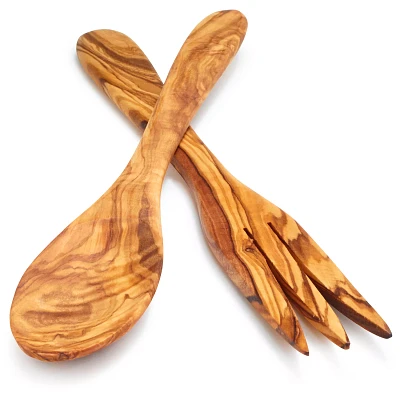 Sur La Table Italian Olivewood Servers, Set Of 2