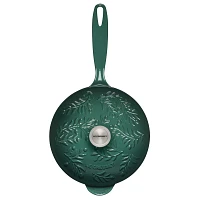 Le Creuset Enameled Cast Iron Olive Branch Saucier