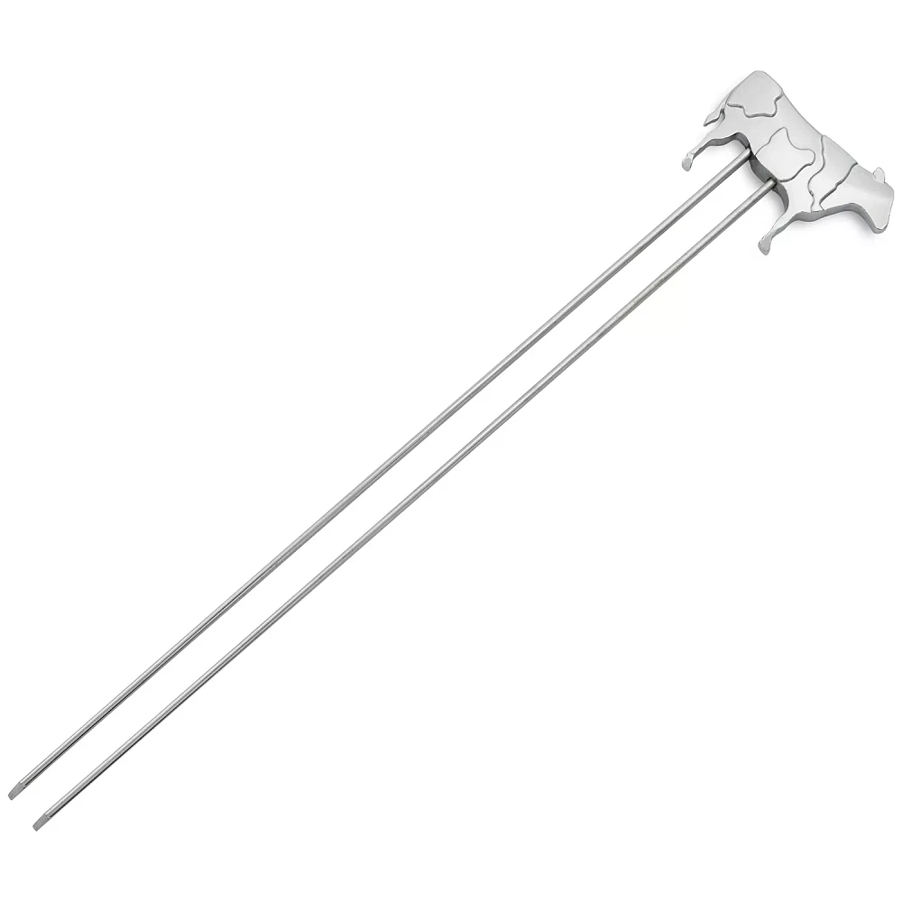 Sur La Table Stainless Steel Cow Skewer