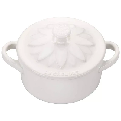 Le Creuset Petite Cocotte with Flower Lid