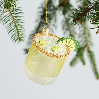 Sur La Table Spicy Margarita Glass Ornament, 2.76"