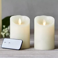 Sur La Table Flameless Pillar Candles