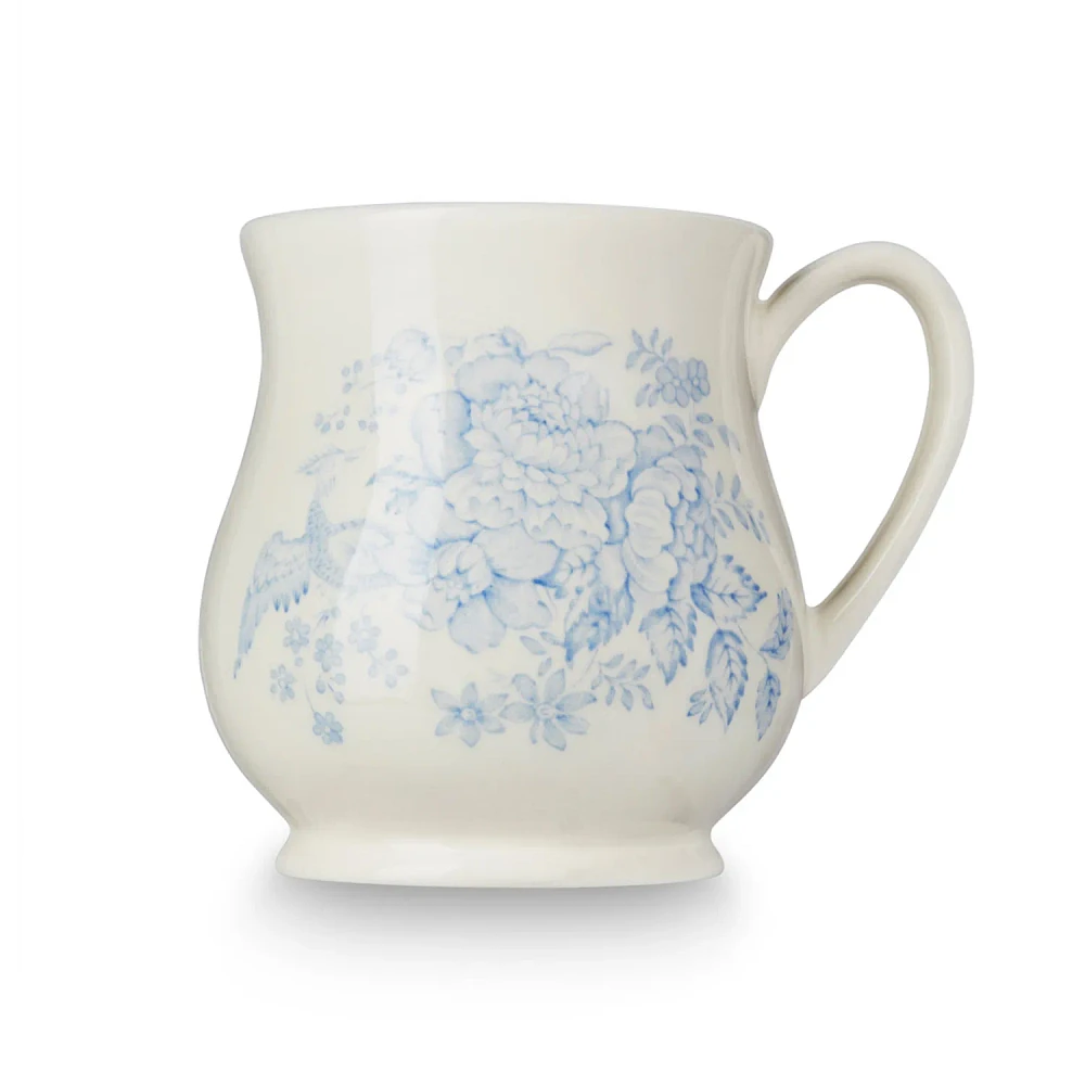 Burleigh Blue Asiatic Pheasants Sandringham Mug, 9.5 oz.