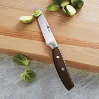 Wüsthof Epicure Serrated Utility Knife, 5"