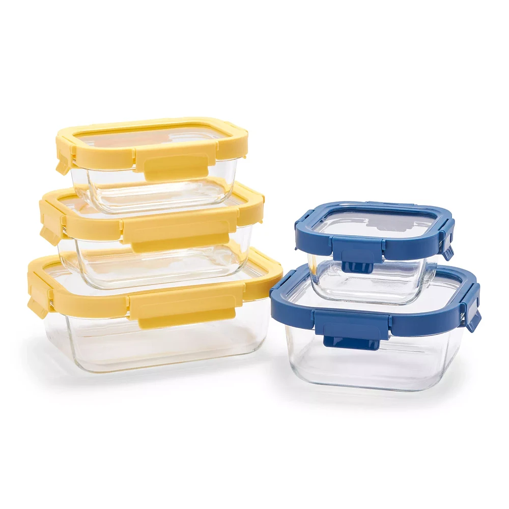 Sur La Table 10-Piece Glass Storage Container Set