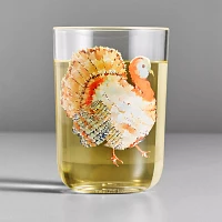 Sur La Table Kids Thanksgiving Tumbler Glass, 6.5 oz.