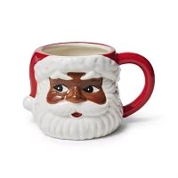 Sur La Table Snowy Village Santa Mug