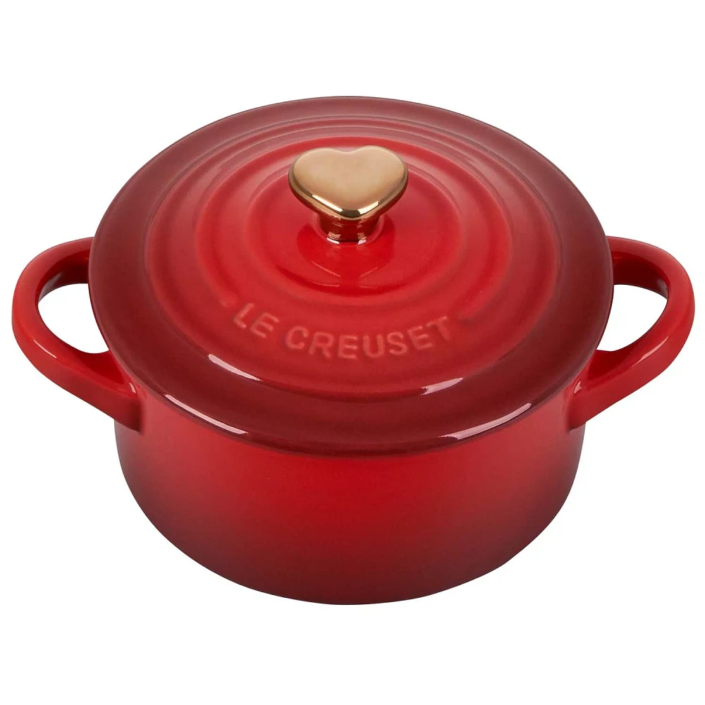 Le Creuset Petite Cocotte w/ Heart Knob