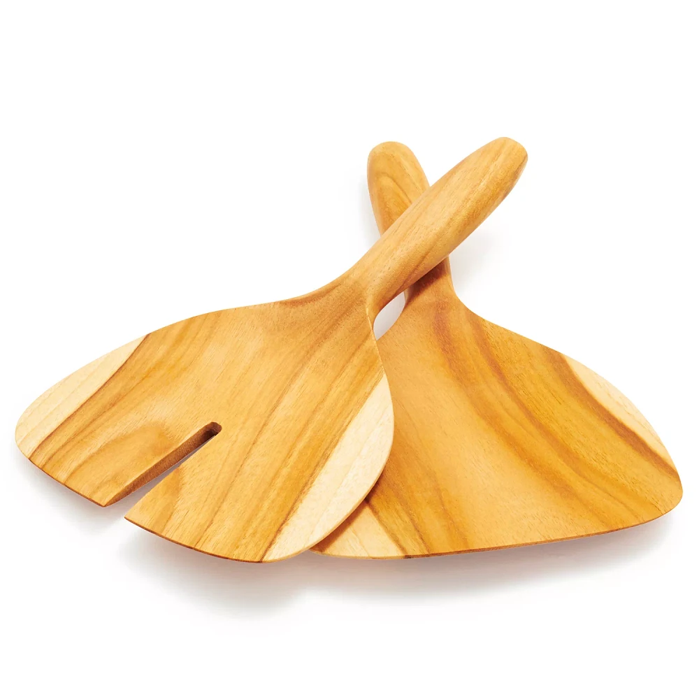 Be Home Teak Servers, Set of 2