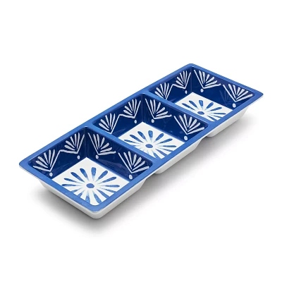 Sur La Table El Mar Melamine 3 Section Tray