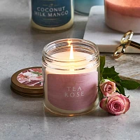 Sur La Table Tea Rose Candle, 10.9 oz.