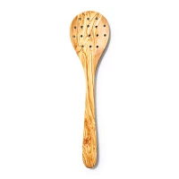 Sur La Table Olivewood Straining Spoon