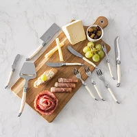 French Home 14-Piece Laguiole Charcuterie Set with Wood Serving Board