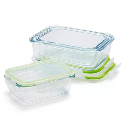 Sur La Table 6-Piece Glass Storage Container Set