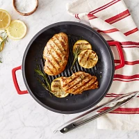 Sur La Table Cast Iron Casserole With Grill Pan Lid, 8 qt.