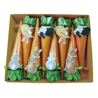 Caspari Bunnies and Carrots Crackers
