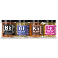 Spiceology Veggie Rubs, Set of 4