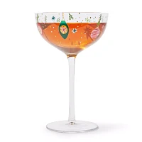 Sur La Table Ornament Coupe Glasses