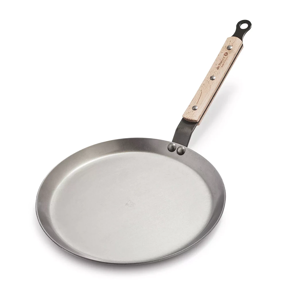 de Buyer Mineral B Bois Crêpe Pan, 9.5"