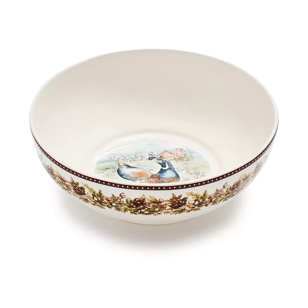 Sur La Table Quail Serving Bowl